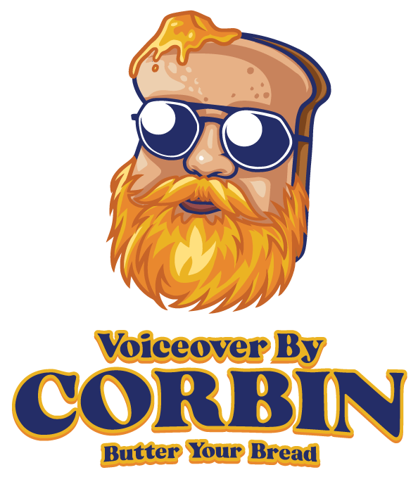 Corbin Connell Voice Over Talent Branding Logo